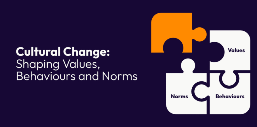 Cultural Change: Shaping values, behaviours and norms